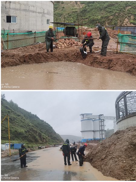 陕煤建设天工公司安装三部五到位筑牢雨季“三防”安全堤