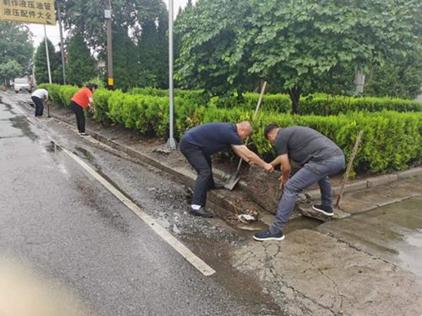 陕煤建设澄合分公司各单位积极应对强降雨确保安全生产