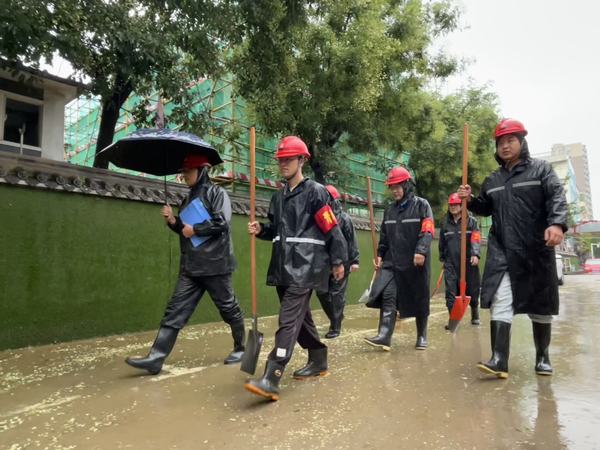 陕煤建设韩城分公司“枕戈待旦”全力做好防汛备汛工作