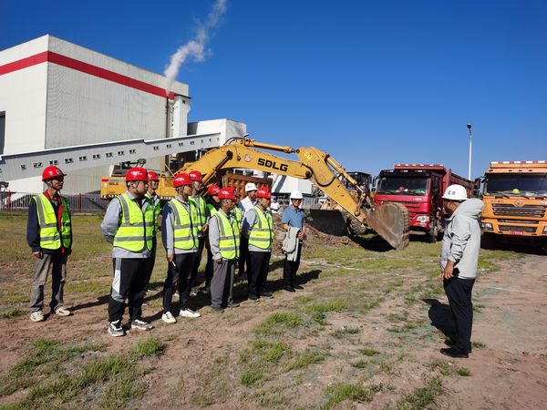 陕煤建设天工公司承建的资源综合利用填平补齐技改项目公辅系统正式开工