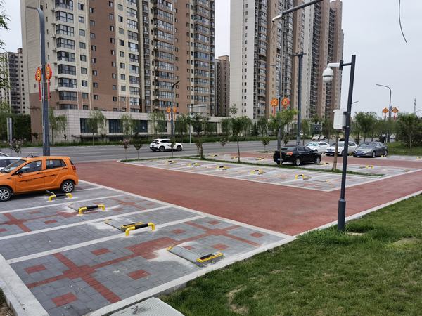 陕煤建设智慧泊车公司第三处停车场正式投运