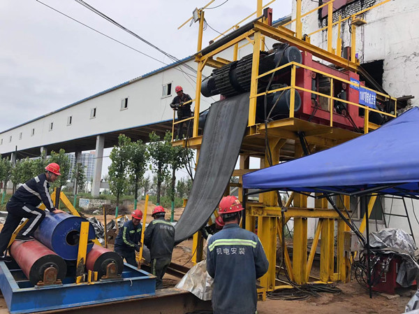 陕煤建设机电安装公司各项目部施工现场如火如荼