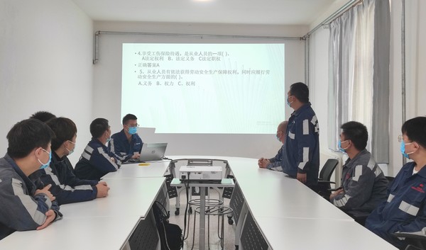 陕煤建设洗选煤运营公司第五项目部：抓管理、促学习、青年职工敢为人先