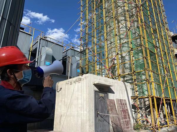 陕煤建设韩城分公司土建第五项目部:传递安全之声 给你最强“安全感”