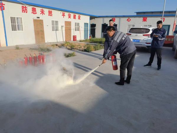 陕煤建设洗选煤运营公司第七项目部:消防安全常抓不懈 安全演练警钟长鸣