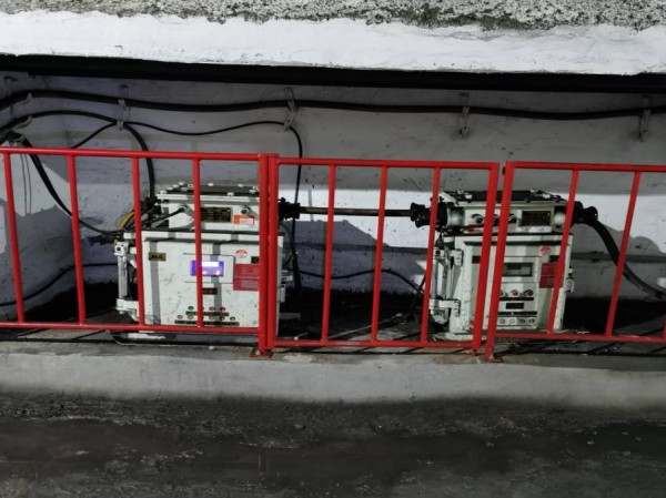 陕煤建设机电安装公司园子沟项目部动力照明网顺利通过验收