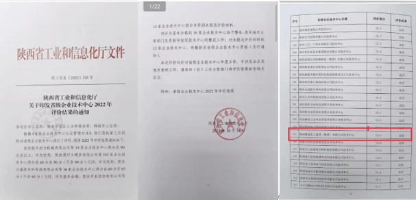 陕煤建设顺利通过2022年“陕西省省级企业技术中心”评审