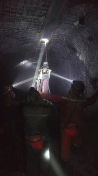 陕煤建设矿建二公司车村项目部31盘区水仓主副水仓顺利贯通