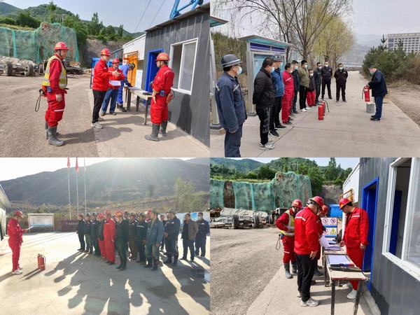 陕煤建设矿建二公司王峰项目部筑牢冬季“三防”安全屏障