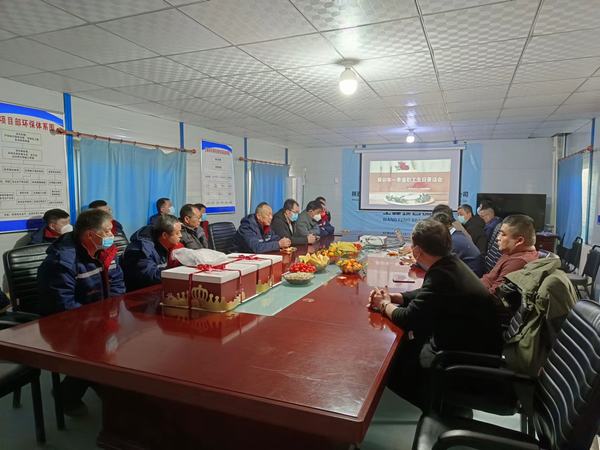 陕煤建设矿建二公司王峰项目部:送你别样“生日趴”