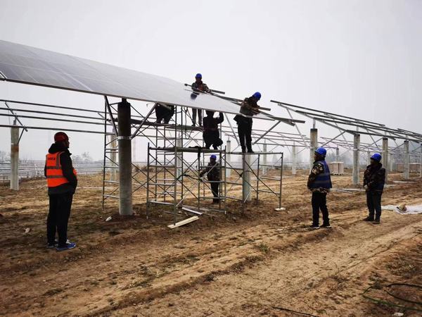 <strong>陕煤建设西北分公司:满地霜华浓似雪, 工程建设“不减速”</strong>