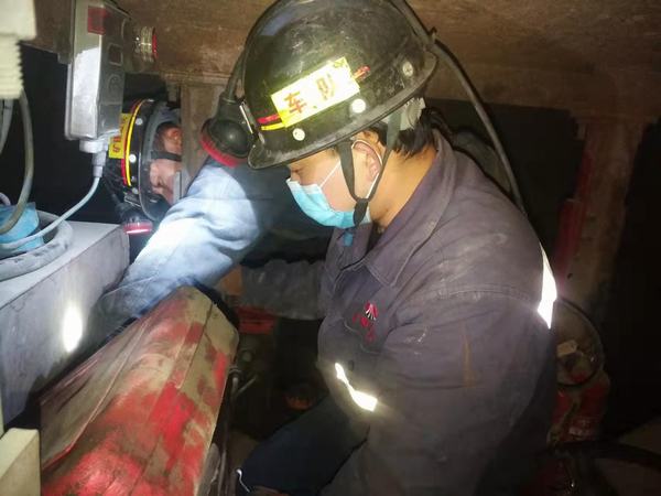 陕煤建设矿建二公司王峰项目部：春节我在岗 大家请放心