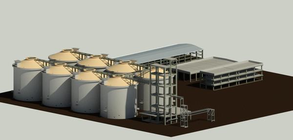 陕煤建设铜煤公司:BIM技术指导中央储备粮铜川直属库仓储项目施工