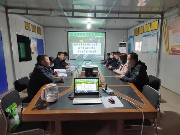 陕煤建设澄合分公司承建的澄城县移民搬迁配套项目顺利通过安全生产标准化评估验收