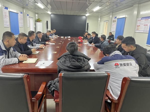 陕煤建设咸阳分公司沣西新城第五学校项目抢工大干正当时