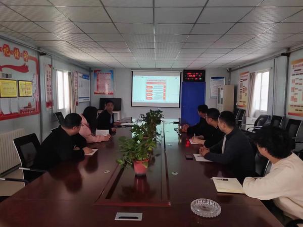 陕煤建设矿建二公司车村项目部党支部开展“我来讲党课”活动