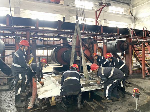 陕煤建设韩城分公司安装三项目部：奋楫争先 实干笃行 高质量完成检修改造项目