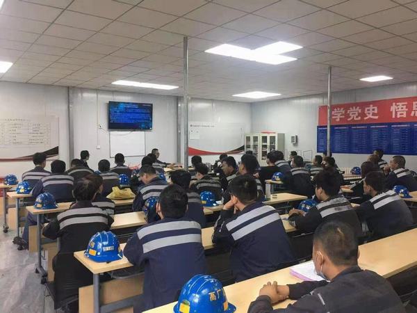 陕煤建设洗选煤运营公司红柳林洗煤厂项目部:严抓细管守红线 筑牢安全“铜墙铁壁”