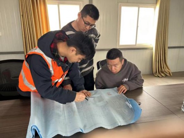 陕煤建设咸阳分公司第二项目:团结互助,共同进步