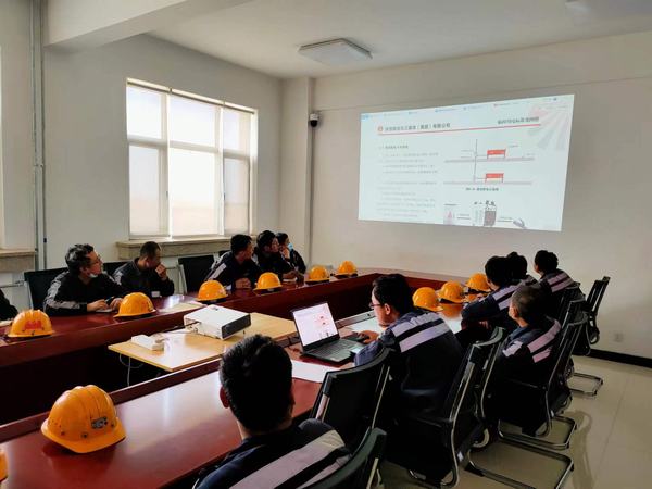 陕煤建设洗选煤运营公司神渭首端运营项目部：人人讲安全，事事要安全