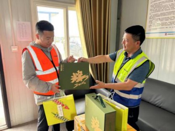 陕煤建设咸阳分公司第二项目部：暖心“粽”礼 致敬一线员工