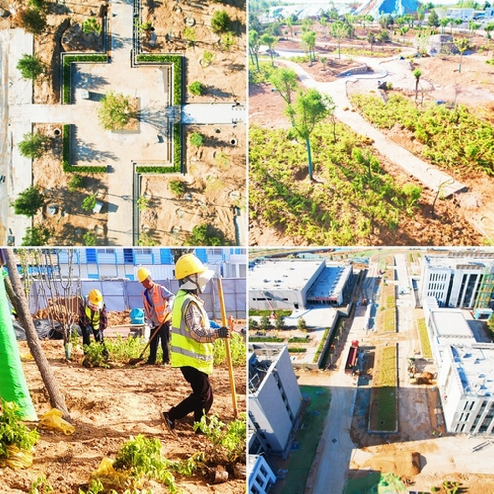 陕煤建设直属第七项目部:抢抓施工黄金期 奏响建设“交响曲”