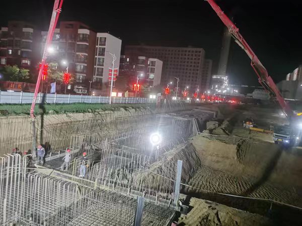 陕煤建设机电安装公司赵石畔综合管网项目冲刺正当时