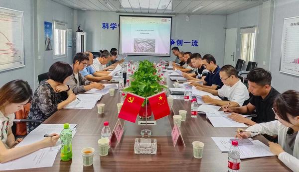 陕煤集团专家组对陕煤建设天工公司承建的渭南陕煤启辰项目一期工程进行档案预验收