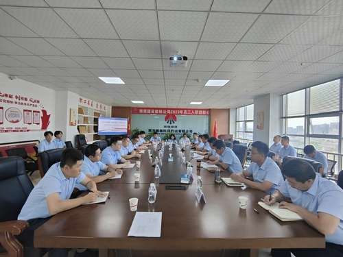 陕煤建设榆林公司：以心迎新 共创未来