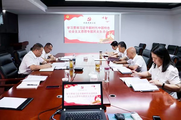陕煤建设各单位召开主题教育民主生活会