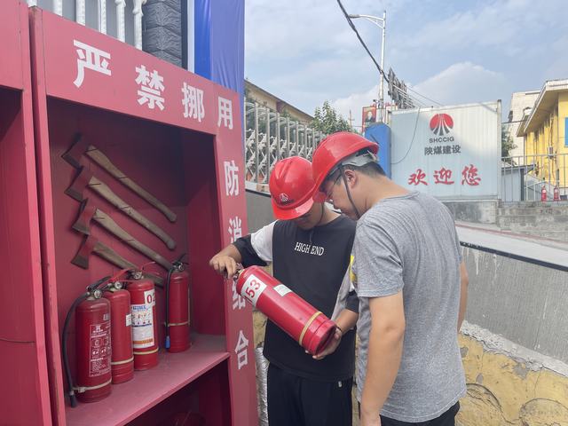 陕煤建设韩城分公司土建六项目部：安全管理 这波操作很“硬核”