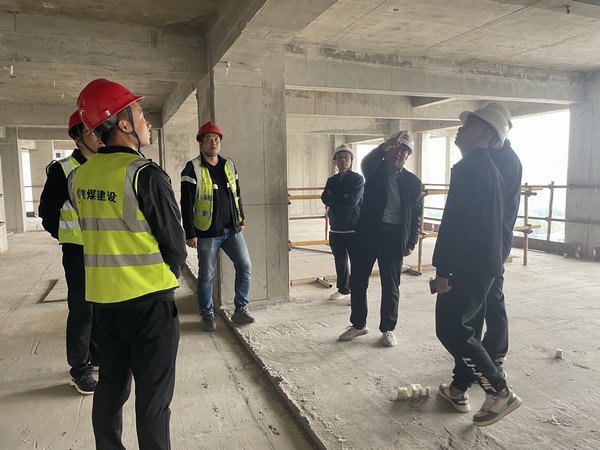 陕煤建设铜煤公司第二项目部与陕煤建设西北分公司加强精细化对标,共同提升项目管理水平