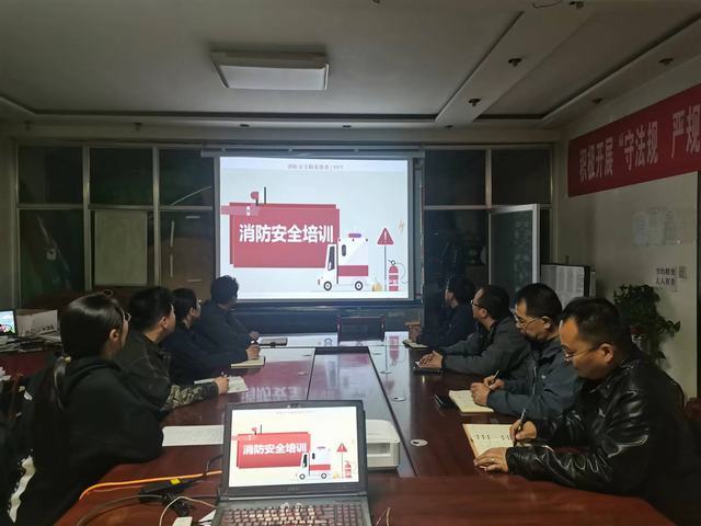 陕煤建设韩城分公司土建五项目部多元化开展“消防宣传月”活动