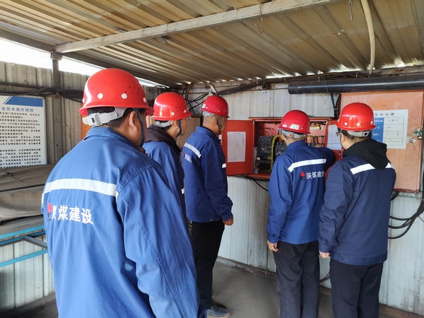 陕煤建设澄合分公司多点开展“党员+安全”主题活动