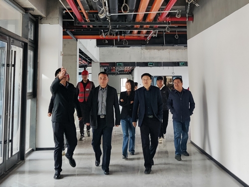 中共陕西省委党校(陕西行政学院)调研组一行莅临中共榆林市委党校新校区建设项目调研指导工作