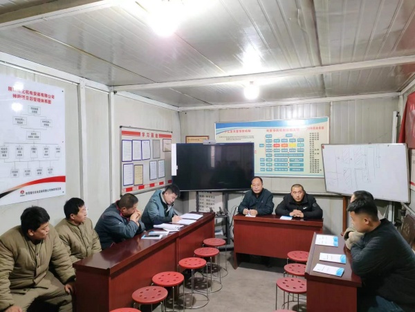 陕煤建设机电安装公司神府项目部：加强冬期取暖 保障消防安全