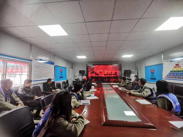 陕煤建设韩城分公司土建十一项目部：多力并发，跑好年终安全生产最后“一公里”