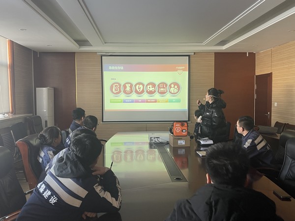 陕煤建设洗选煤运营公司神渭首端运营项目部： 健康无小事 预防做在前