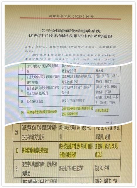陕煤建设韩城分公司:2项!再获国家级荣誉