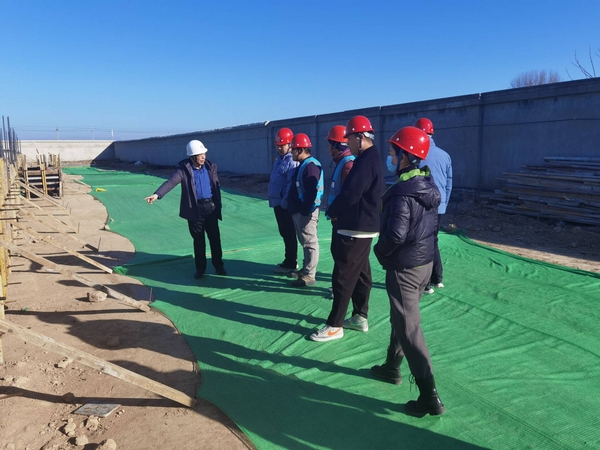 陕煤建设渭南分公司上下联动系牢节前“安全绳”