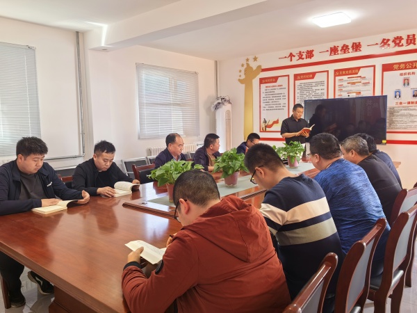 陕煤建设机电安装公司陕北党支部以活动激发党建新活力