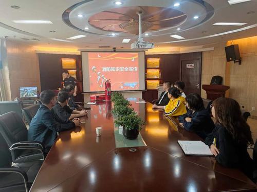 陕煤建设内蒙古分公司举行消防培训及消防演练活动