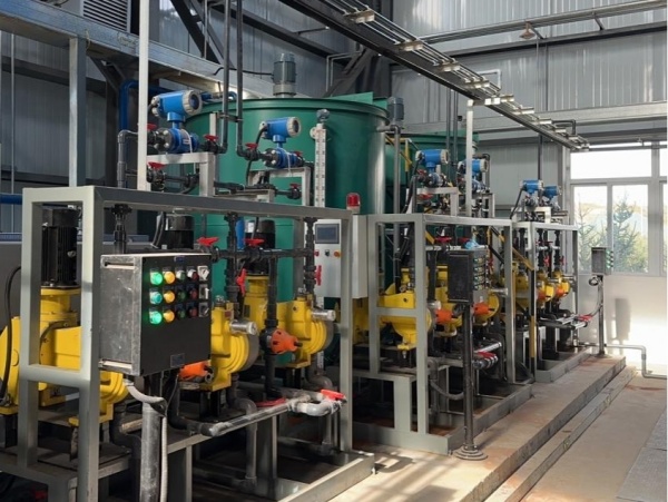 陕煤建设机电安装公司曹家滩项目部水处理站改扩建项目顺利投运