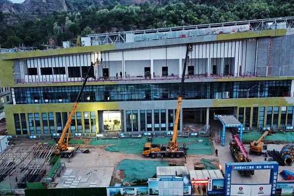 陕煤建设渭南分公司各施工项目挥汗拼搏 以劳动为“五一”添彩