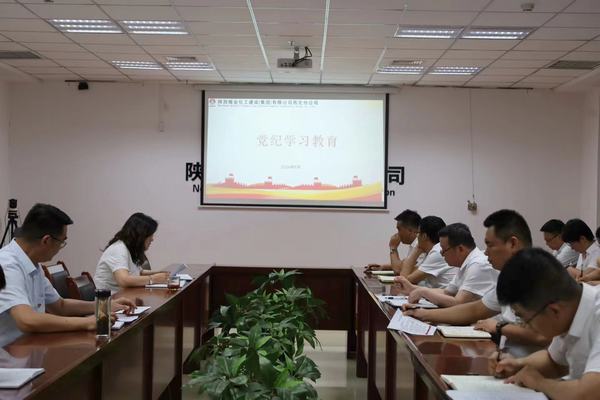 陕煤建设西北分公司：以高标准严要求实举措开展党纪学习教育