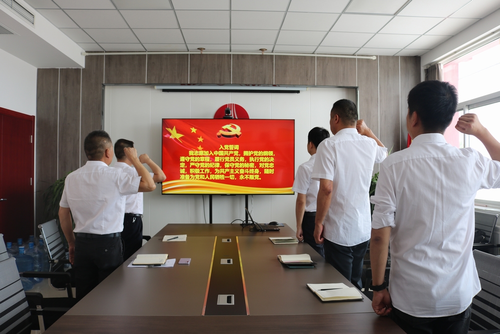 陕煤建设川耀公司:开展迎“七一”主题党日活动