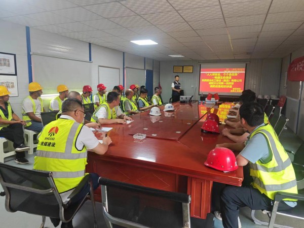 陕煤建设咸阳分公司第一项目部：以“演”助防，筑牢安全第一防线