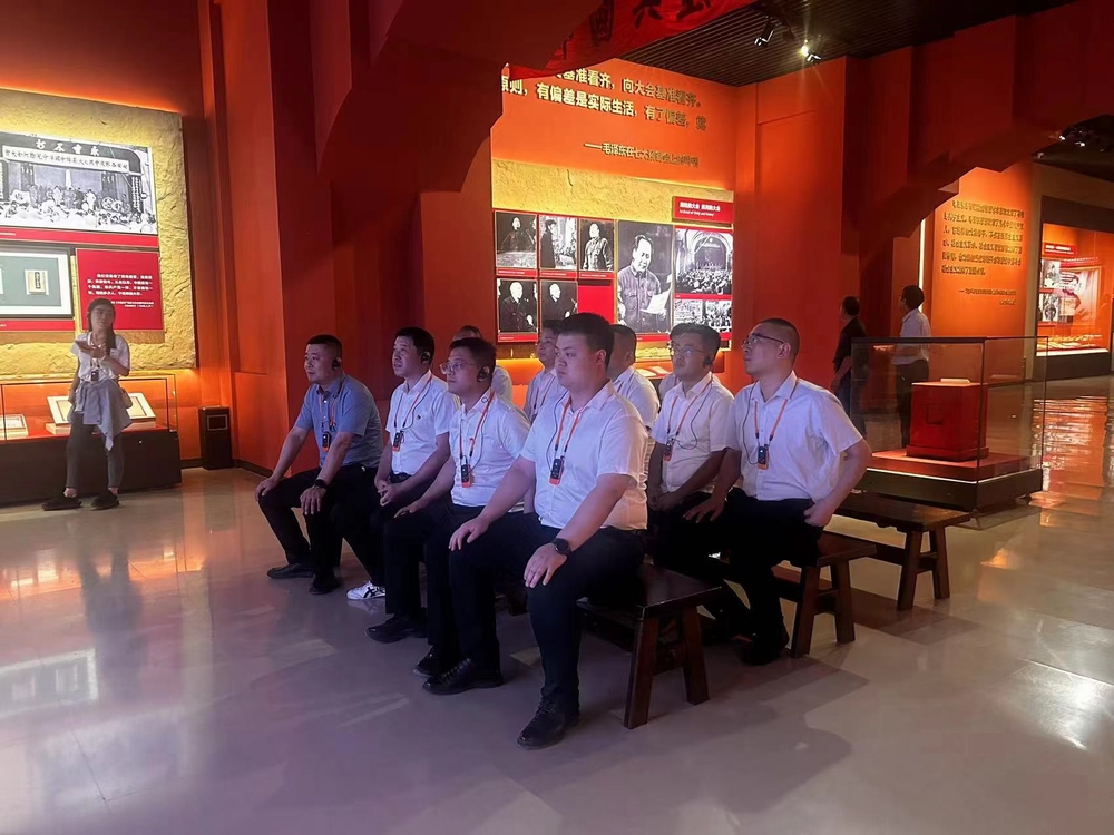 陕煤建设矿建二公司第一党支部开展“传承红色基因 延续红色血脉”主题教育活动