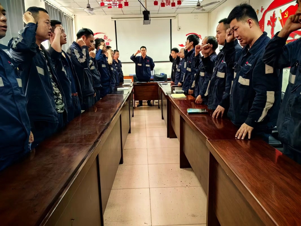 陕煤建设洗选煤运营公司柠条塔运营项目部：织密安全“三张网”，守护发展“生命线”