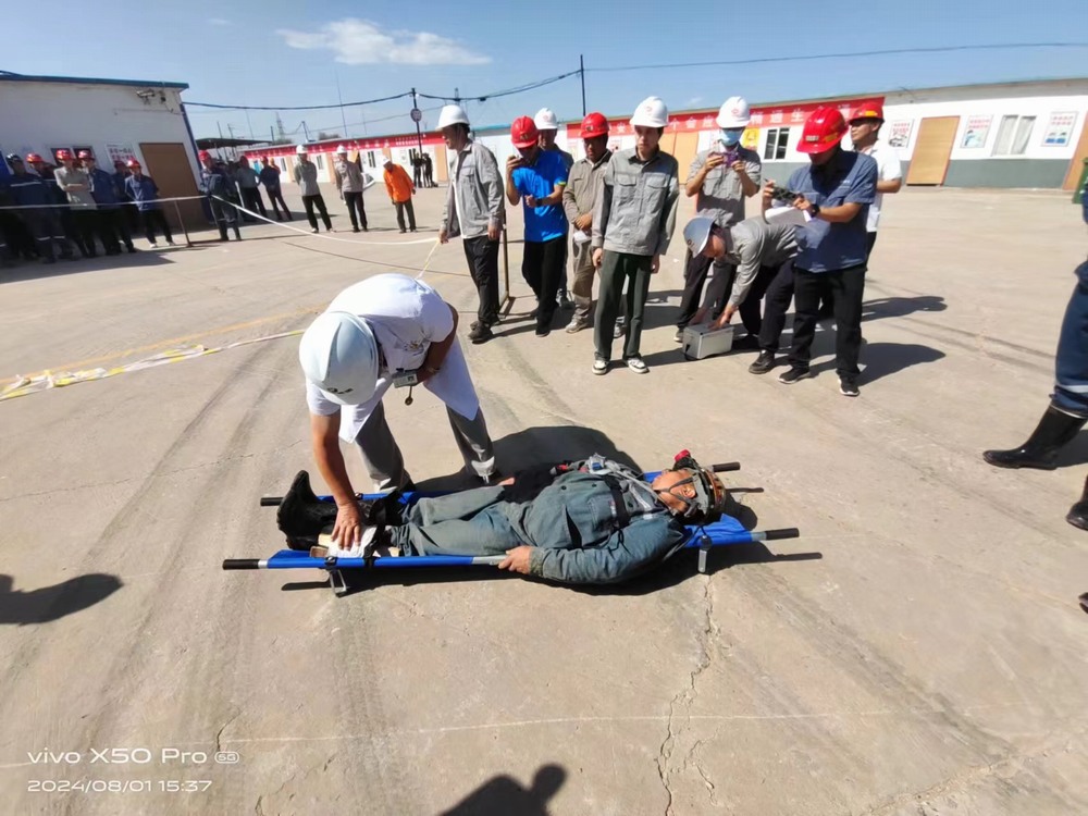 陕煤建设矿建二公司：以“演”促练 以“练”筑防